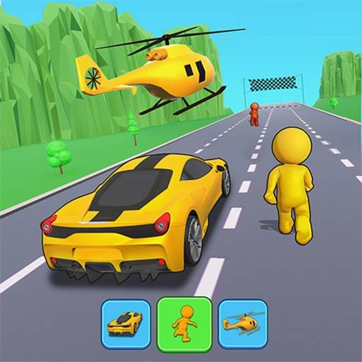 Shape Evolution Shifting Race app icon