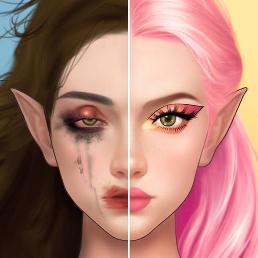 Makeup ASMR: Makeover Story app icon