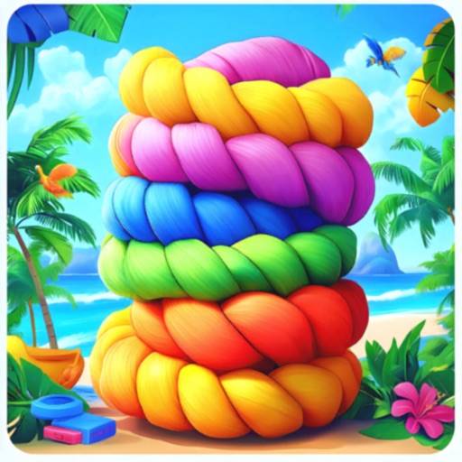 Tangle Rope: Dénouer le puzzle icône