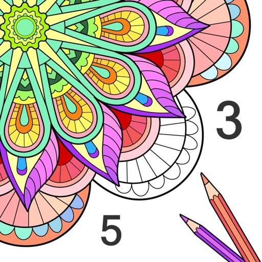 Mandala Coloring Book Game icon