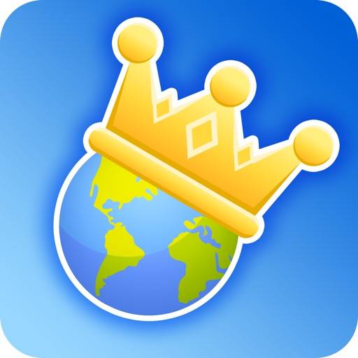 GeoKing, geography trivia icon