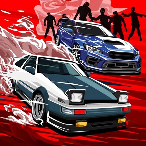 Drift Zombie - idle car racing icona