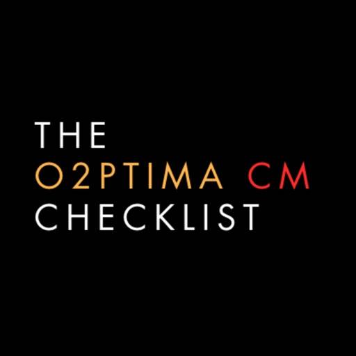 The O2ptimaCM Checklist app icon