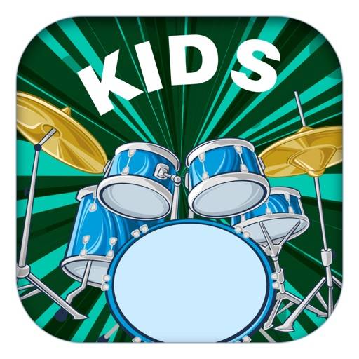 Drums for kids 2-6 years old app icon