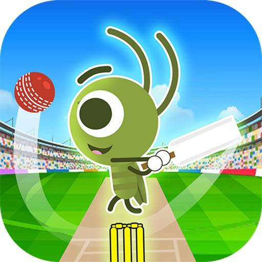 Doodle Cricket - Cricket Game Symbol