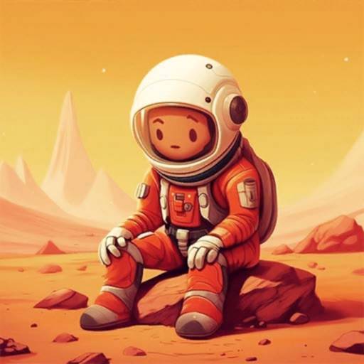 Martian immigrants: idle game app icon