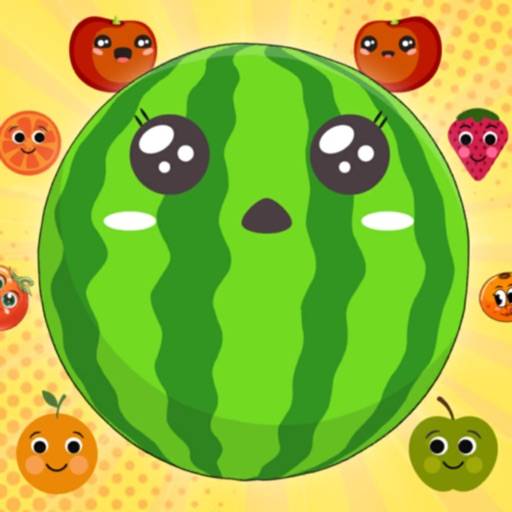 Watermelon 3D Fruit Merge Game icono