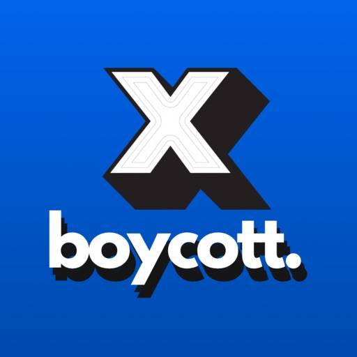 Boycott X icon