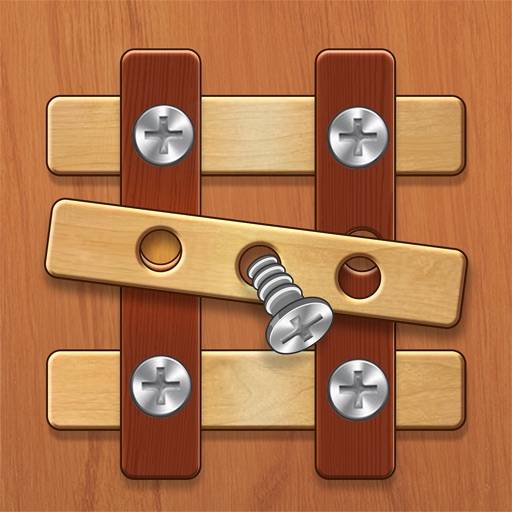 Wood Nuts & Bolts, Screw app icon