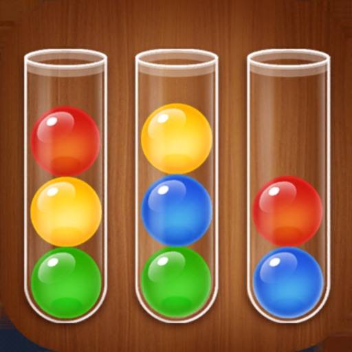 Color Ball Sort Wooden Puzzle app icon