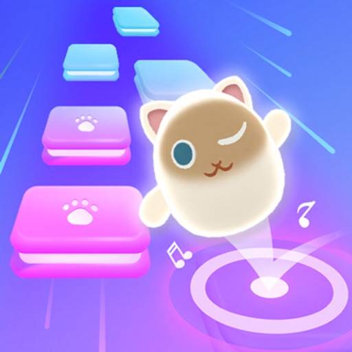 Meow Hop: Cats & Dancing Tiles app icon