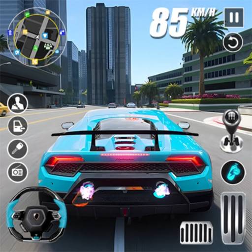 Real Car Driving: 3D Car City icône