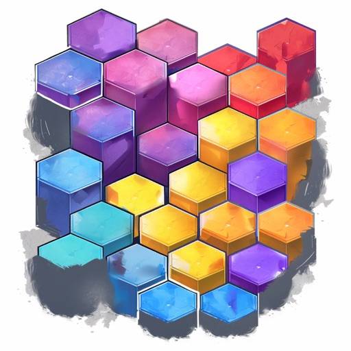Hexa Sort Color: Puzzle Game Symbol