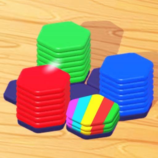 Wood Hexa Puzzle - Color Blast icône