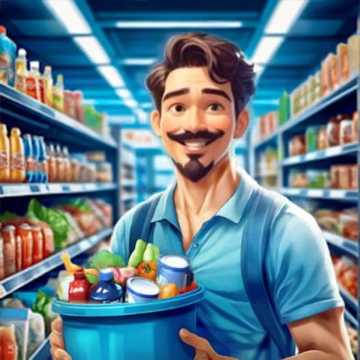 Supermarkt Einkaufen Spiel app icon