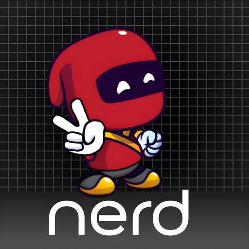 Nerd Synth | Red A2x Symbol