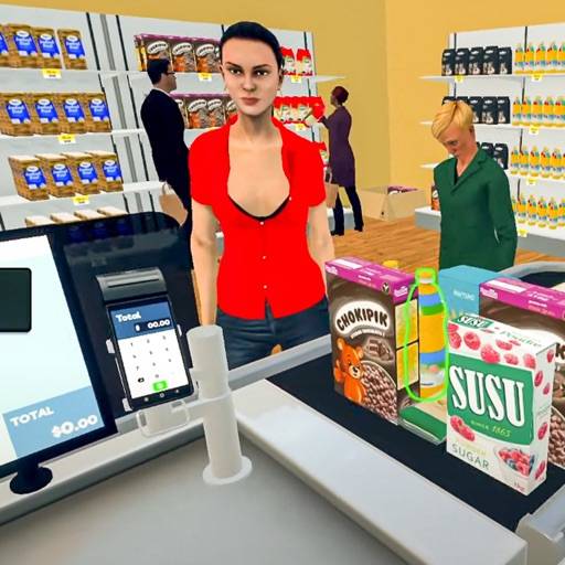 Supermarket Shopping Games 24 ikon
