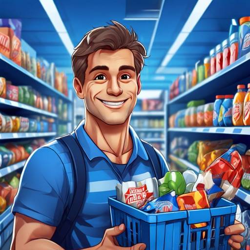 Cупермаркет магазин игра