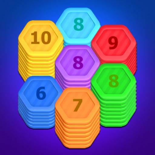 Hexa Stack: Jeu puzzle couleur icon