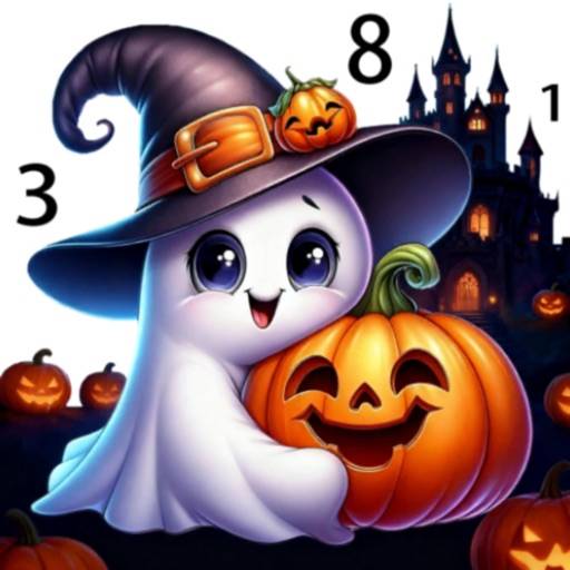 Halloween Color By Number Book app icon