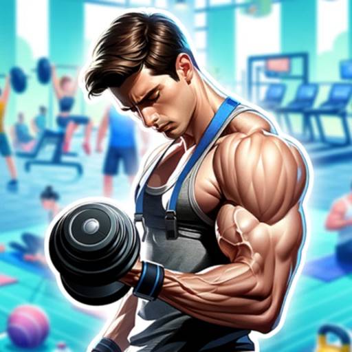 Fitness Gym Simulator Fit 3D icona