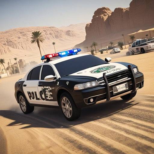 Saudi Pursuit Police Car Game app icon