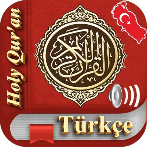 Quran In Turkish MP3 and PDF app icon