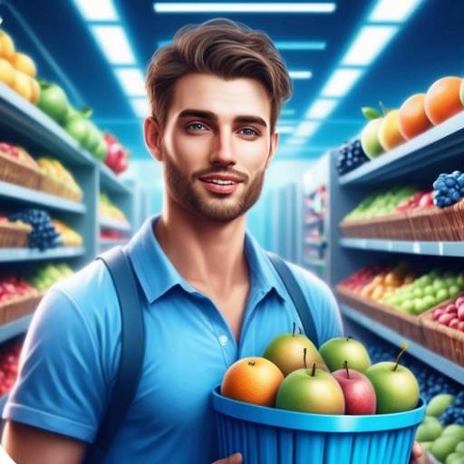 Supermarket Simulator Shop 3D icon