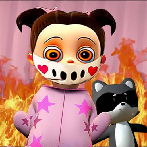 Scary Baby Pink Horror Game icon