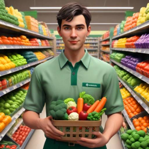 Supermercato Manager 3DNegozio icona