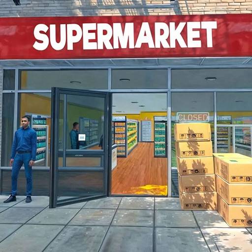 Supermarket Store Manager Sim icono