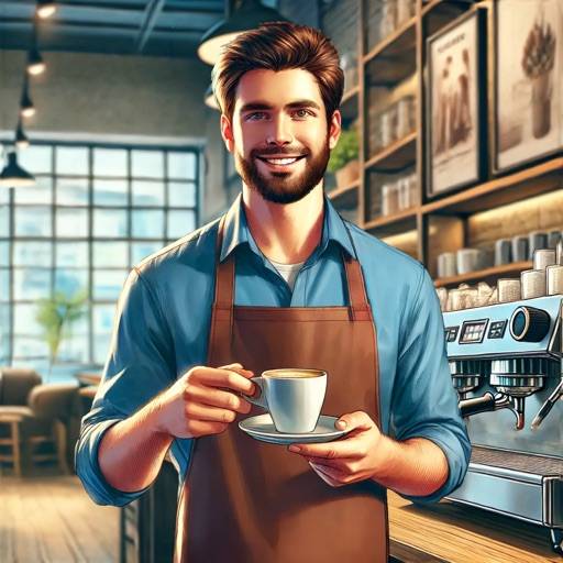 Coffee Shop Simulator 3D Cafe app icon