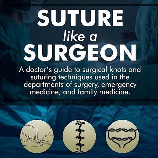 Surgical Suture Easy Mastery Symbol
