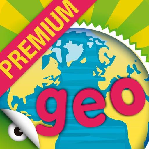 Planeta Geo - Juegos de Geografia para Niños (P) icono