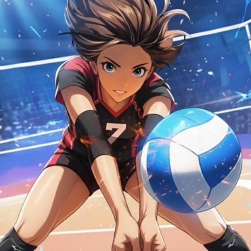 VolleyGirls: Volley Lycée icône