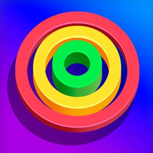 ta bort Colour Rings Puzzle