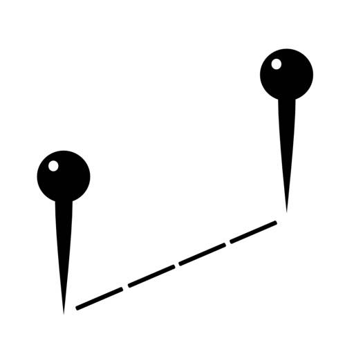 Simple Map Distance ikon
