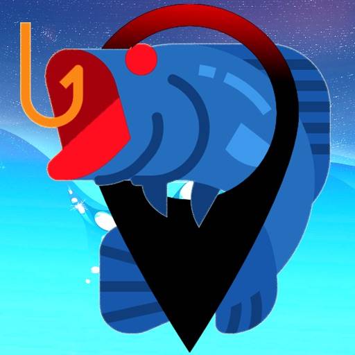 Fishing Map Points icon