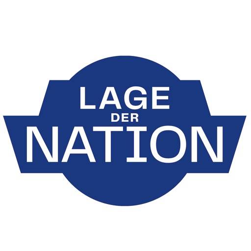 Lage der Nation Plus Symbol
