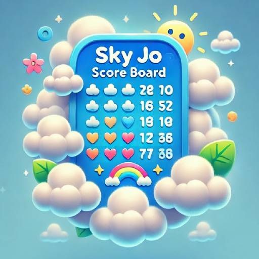 SkyJo Score Board