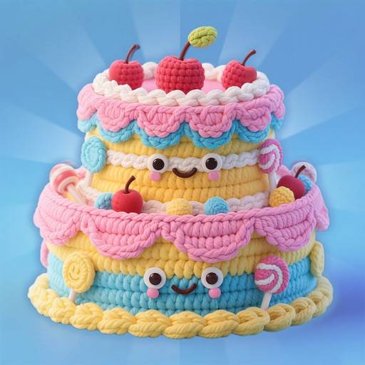 Wool Craze -Yarn Color Sort 3D icon