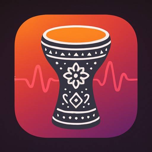 Darbuka Beats: Arabic Rhythms Symbol