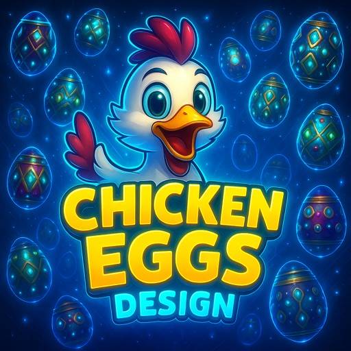 Chicken Eggs Design ikon