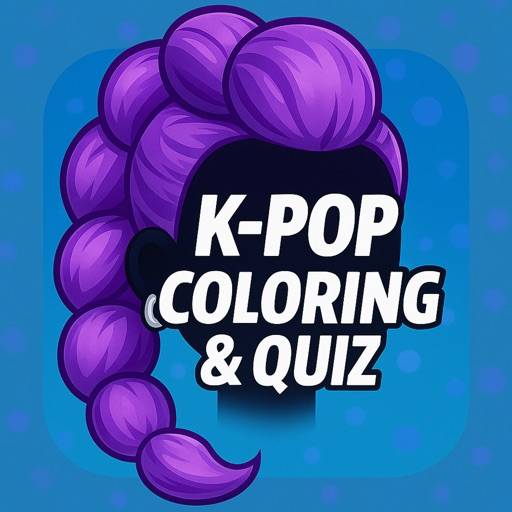 Kpop Quiz & Coloring Game icon
