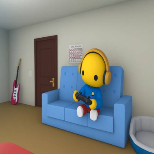 Yellow Boy But Crazy Symbol