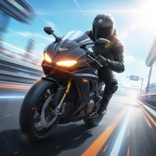 Street Motor Rider Racing ikon