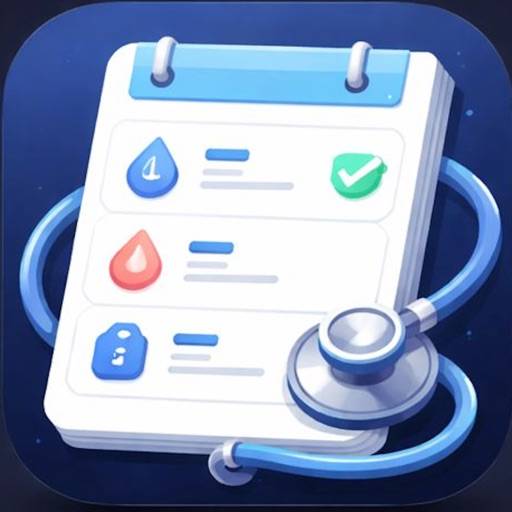 Vitals Logbook -Health Tracker Symbol