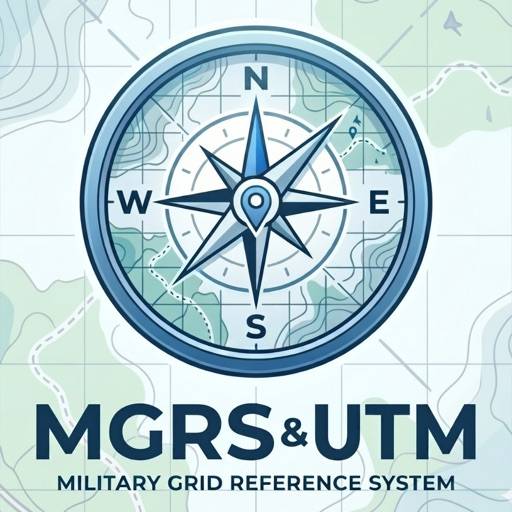 MGRS & UTM GPS Maps PRO icon