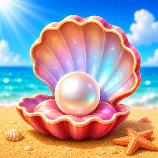 delete Beach Bliss: Merge Puzzle