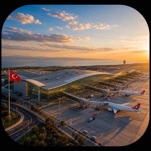 Izmir ADB Airport Symbol